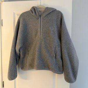 Aritzia Gray Fleece
